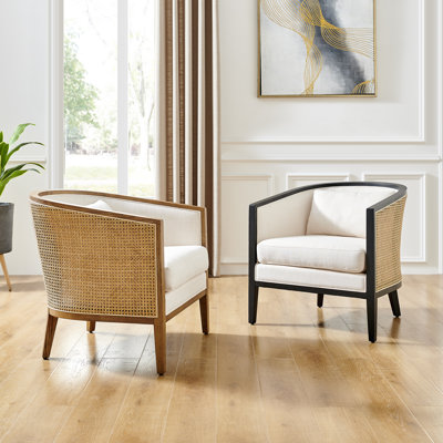 Beckner Upholstered Barrel Chair