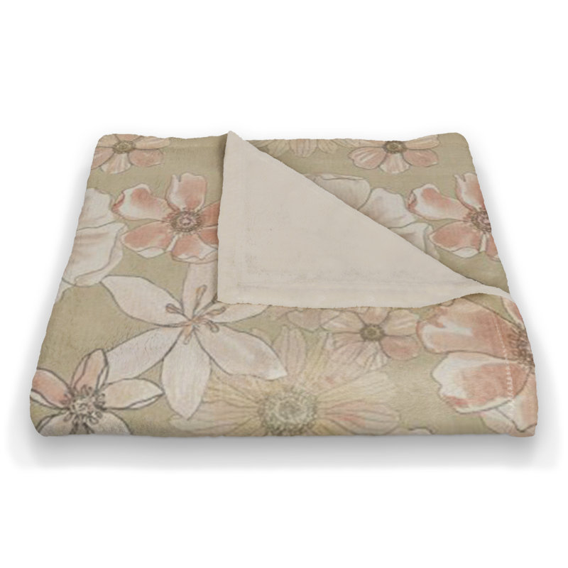 Hand Woven Throw Blanket, Tan