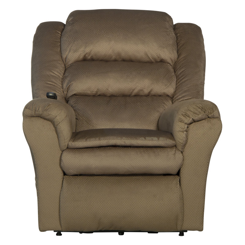 Preston Upholstered Lift Assist Recliner, Coffee