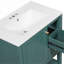 Meuble-lavabo de style transitionnel 30 po avec lavabo en céramique