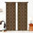 Nichola Vintage Geometric Trellis Room Darkening Room Darkening  Curtains, Rod Pocket or Grommets-1114326687-1095038560