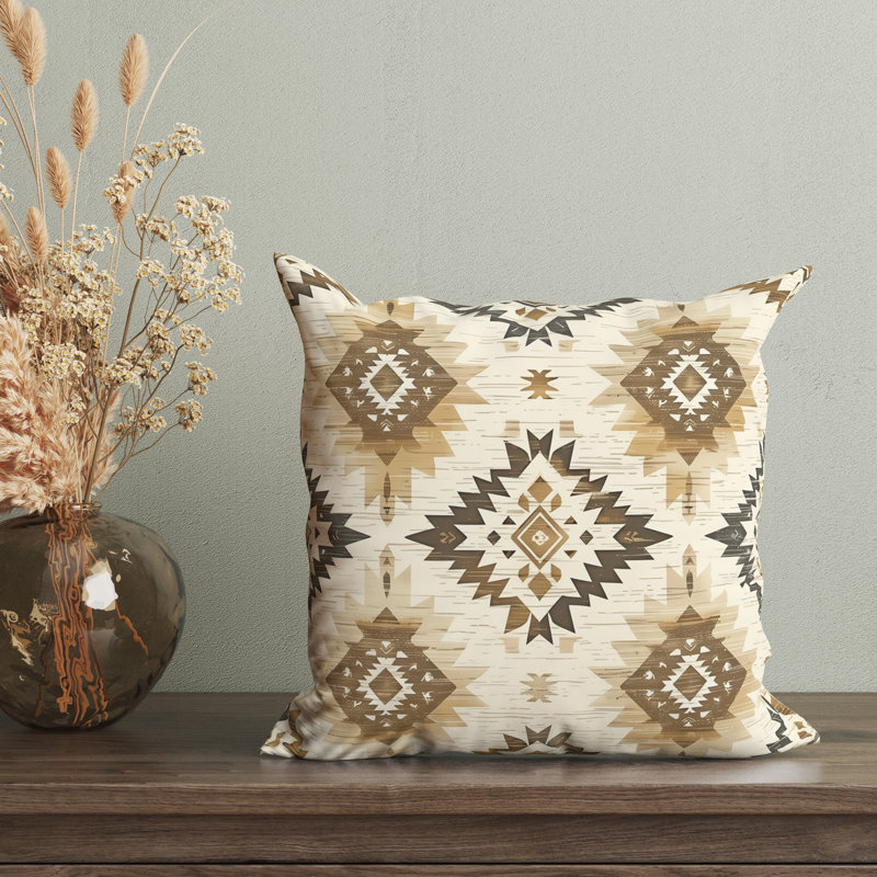 Housse de coussin Amira Eastern Elegance, H 18 po x l 18 po