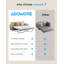 Causeuse-lit 74 po en lin avec matelas en mousse à mémoire de forme, beige-511028448-511028450
