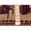 Tapis brun clair Rare War 6 pi 9 po x 9 pi 6 po