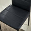 Althee Glass Top Metal Base Dining Table