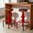 Dicle Swivel Solid Wood Adjustable Height Bar Stool-1831277801-1818652456