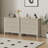 Amberrae Large 3 Drawer Dresser,Set of 2-792400256