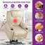 Faux Leather Heated Massage Chair