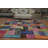 Geometric Patchwork Distressed Area Rug 8x10