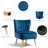 Tisdale Velvet Slipper Chair-2106513862