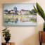 By The River At Vernon, 1883, reproduction d'art sur toile-92482102-93425512