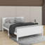 Grand lit plateforme en bois avec tête de lit-187488540-187488529