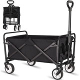 Foldable Wagon Lightweight in Black
