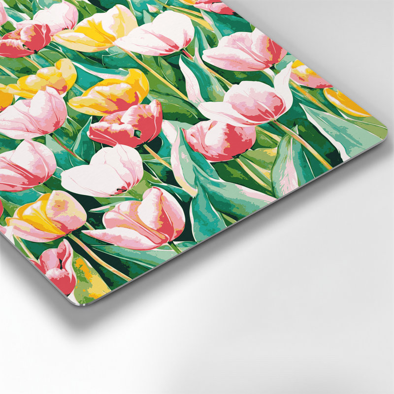 Watercolor Botanical 4 Beige Metal Wall Art, 14" H x 11" W