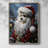Santa Paws I Framed Print - Solid Wood-502398601
