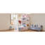 Lits superposés avec rangement, 2 places, en MDF et bois, style moderne et gain de place.-2100450621