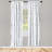 Microfiber Arrow Semi-Sheer Rod Pocket Curtain Panels-61940821-61298339