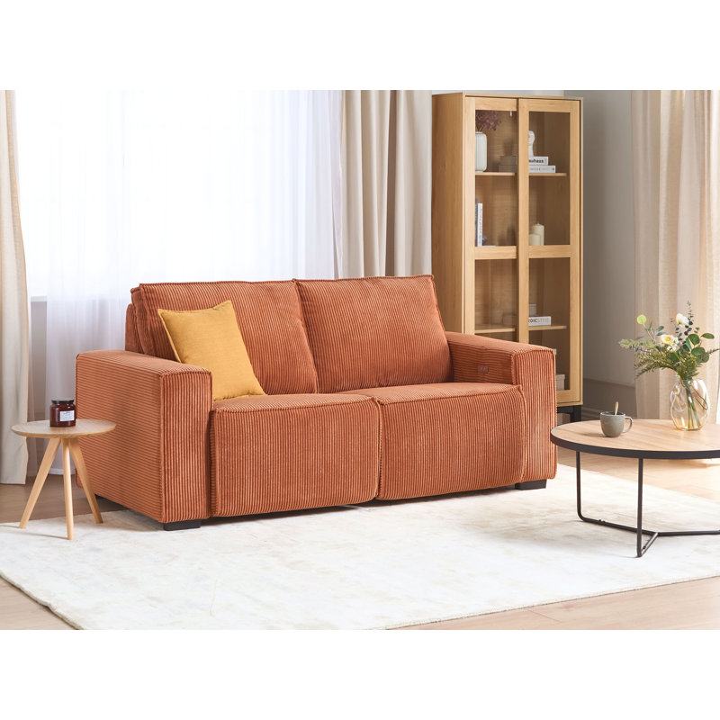 Rettman 3 Seater Sofa, Orange