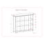 Bibliothèque de rangement 12 cubes - Hickory brun
