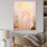 Golden City Dreams Retro Illustration I - reproduction sur toile