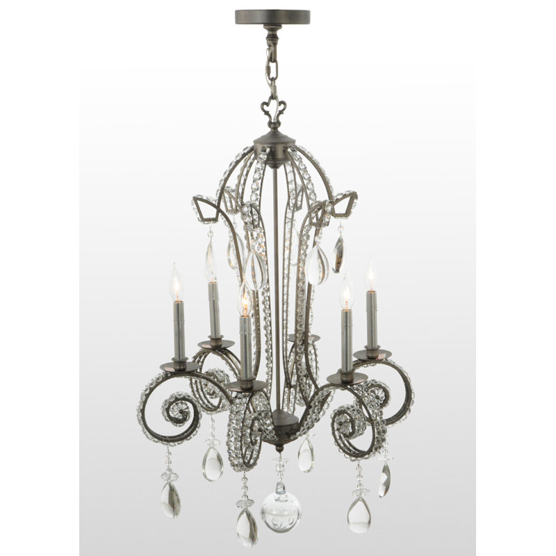 Lustre 6 lumières l 24 po Lucerne