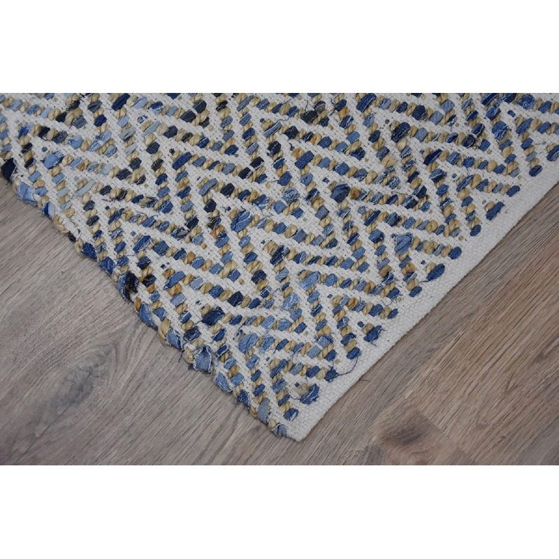 Patria Chevron Indoor Rug, Rectangle 8' x 10'