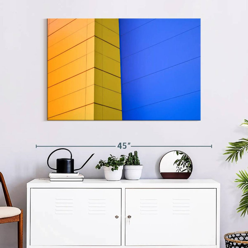 Architectural Abstract, 16" H x 24" W