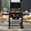 Dakota Fields Barrel Charcoal BBQ