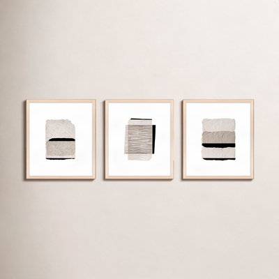 Zinfandel "Fiber" 3-Piece Print Set