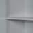 Bathroom Storage Cabinet With Two Laundry Baskets, Storage Cabinet With Doors And Drawer For Home, Grey-883452881
