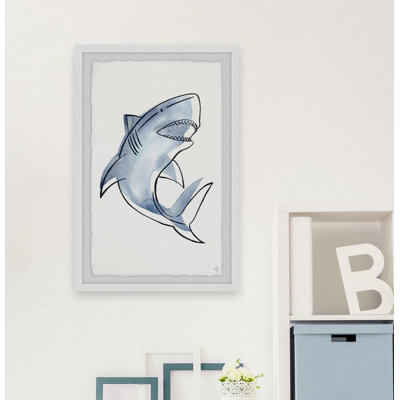 Chumley 'Shark's Teeth' Framed Print