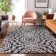 Premium Machine Washable Cerrito Black Rug