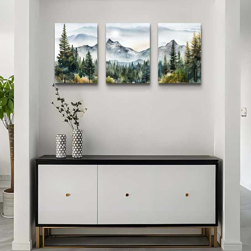 3 Piece Wrapped Canvas Print