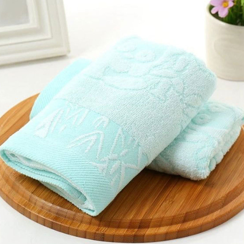 Towels Soft Highly Absorbent Hotel Spa Bathroom Towel Collection for Bathroom Kitchen | 13x28.7 Inch | Set of 2, Blue