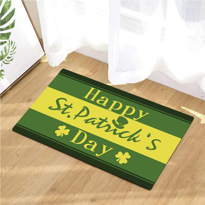 Capricorn Non-Slip St. Patrick's Day Outdoor Doormat