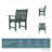 POLYWOOD Vineyard Garden Arm Chair-3948331
