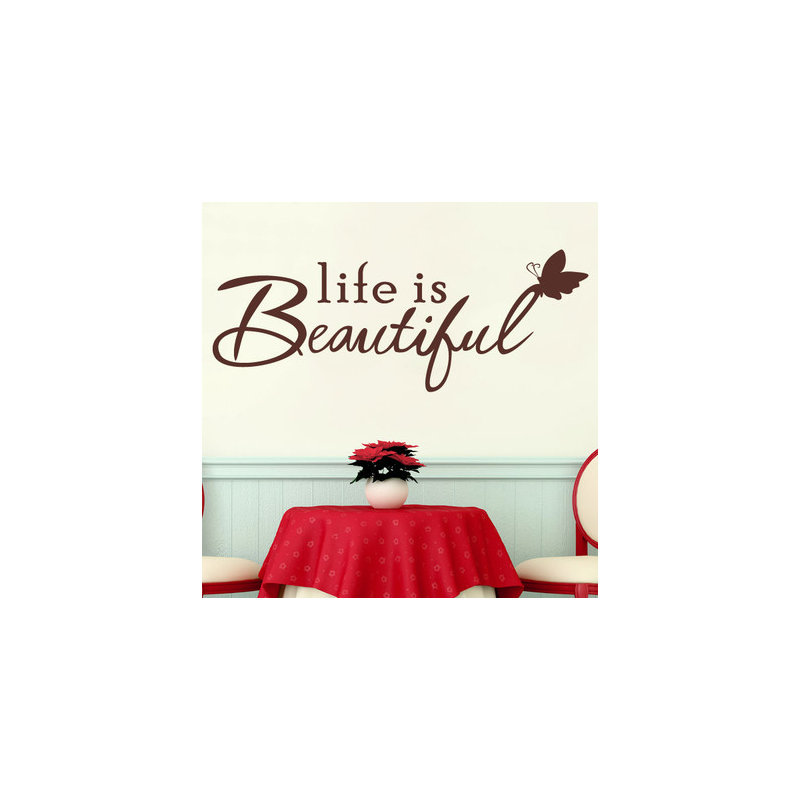 Wall Decal, Medium, Brown