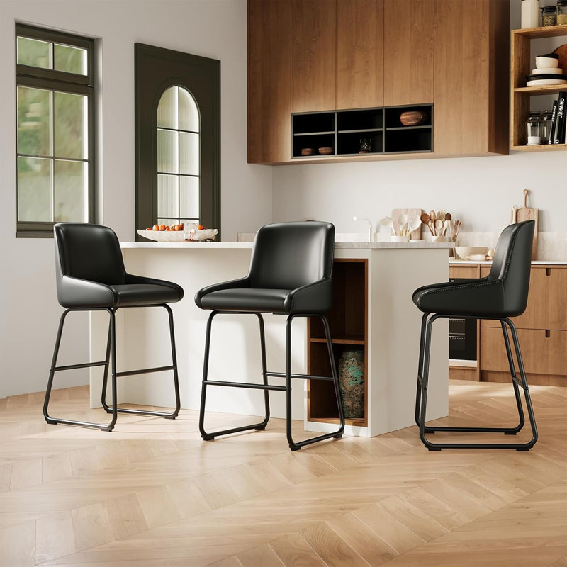 Outdoor Stool, Black