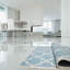 Tapis bleu aqua touffeté à la main Siesta Arcade-18410489