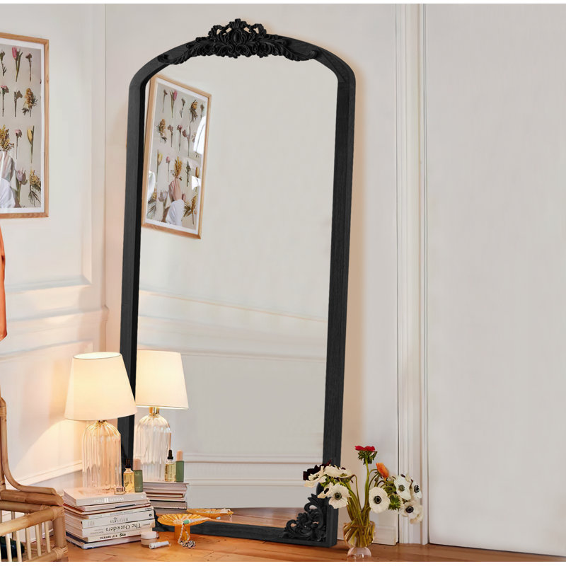Miroir de plancher en bois massif Annee
