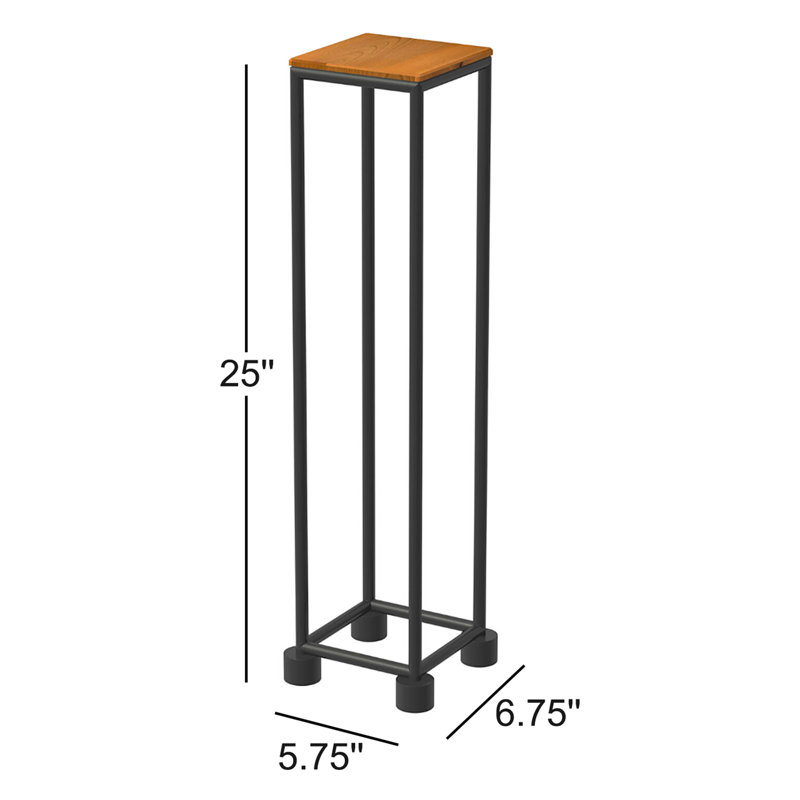 Table de bout Holmestrand, Cerisier naturel, Argent