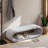 52.17" Chenille Upholstered Hollow Bench-236601494