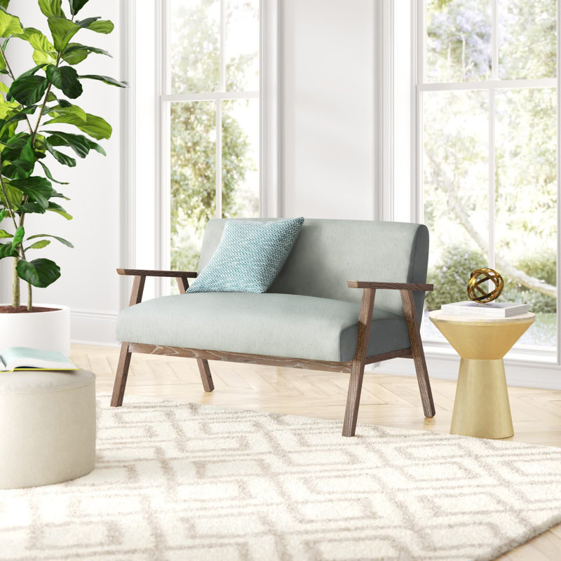 Howton 2 Seater Linen Sofa, Beige