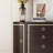Dark Walnut Solid Wood Half-circle Console Table-1467593724-1467593725