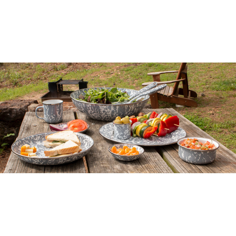 Swirl Saute Pan with Lid, Cobalt, 8 Qt.