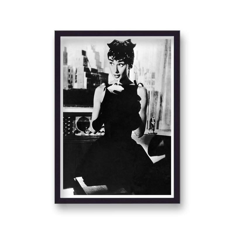 Audrey Hepburn Scene From Funny Face 1 - Single Picture Frame Print