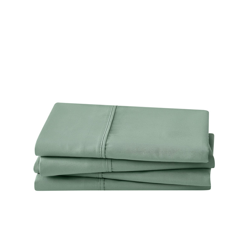Simmons Essential Microfiber Brushed Sheet Set, King, Green