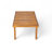 Cain Outdoor 2-Piece Acacia Wood Conversation Set With Rope Back & Cushions