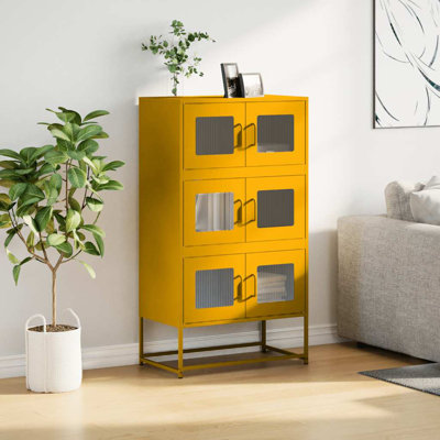 Highboard 68X39x123 Cm Steel