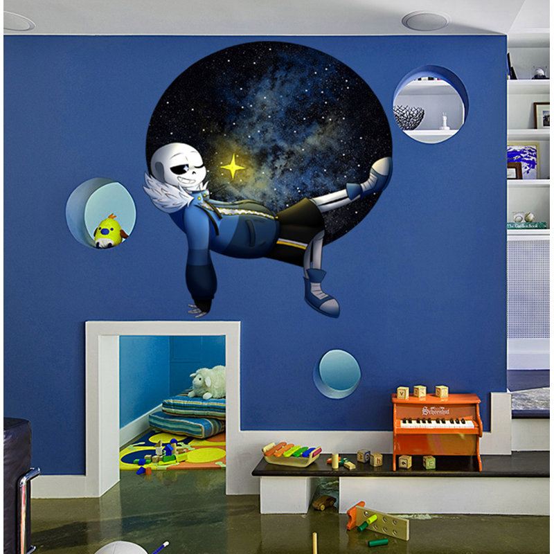 Adhésif décoratif Alien Boy, H 22 po x l 24 po